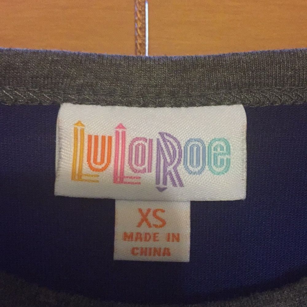 LuLaRoe Randy baseball tee. - Picture 2 of 2
